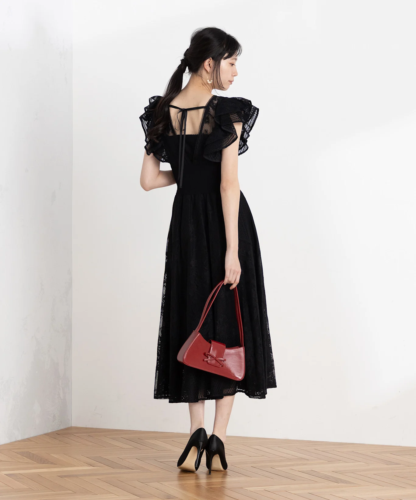 骨格ウェーブに似合うお呼ばれドレスのデザイン5選 出典:エアクロドレス