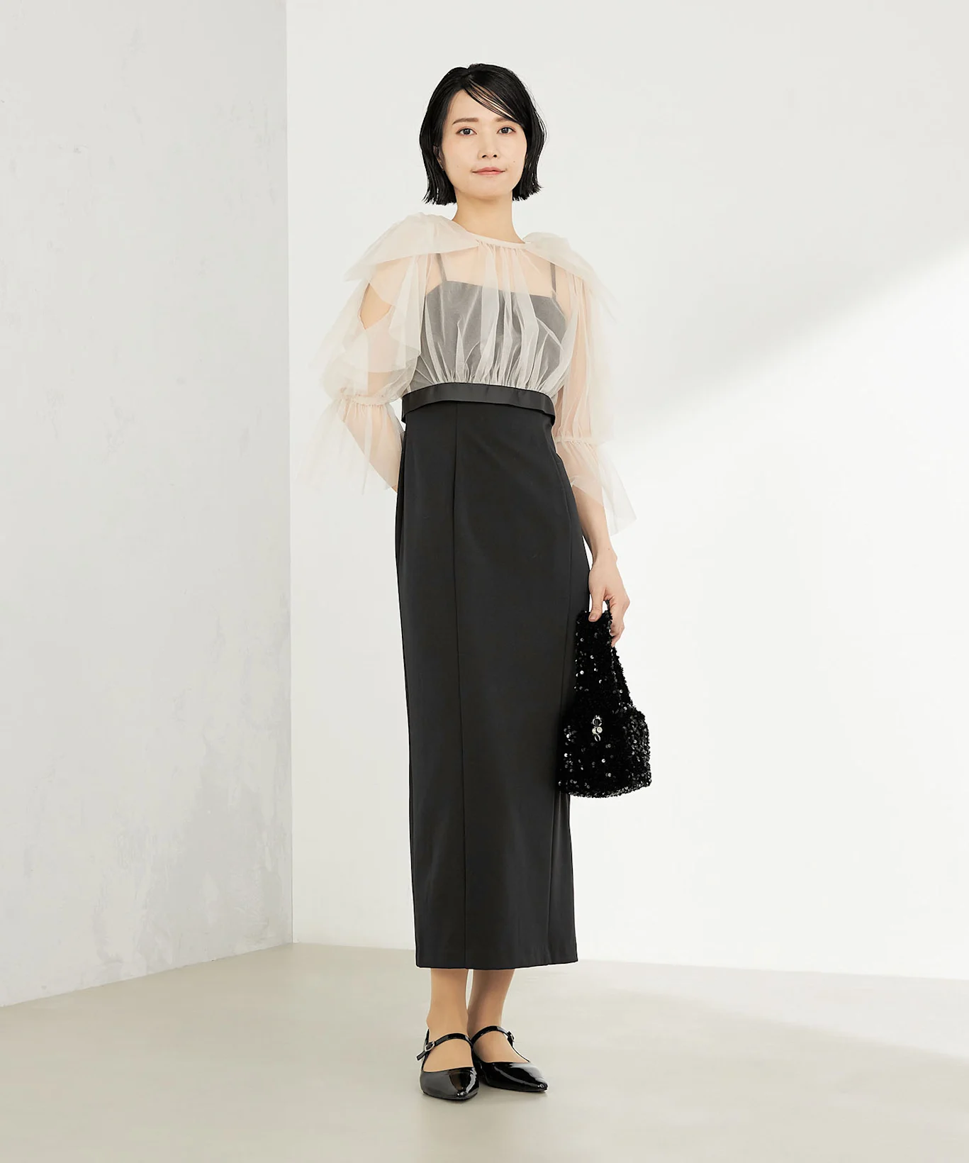 ドレス×レースボレロのおすすめコーディネート