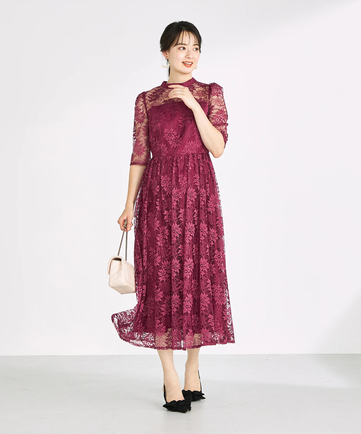 シフォンドレスのお手入れと保管方法