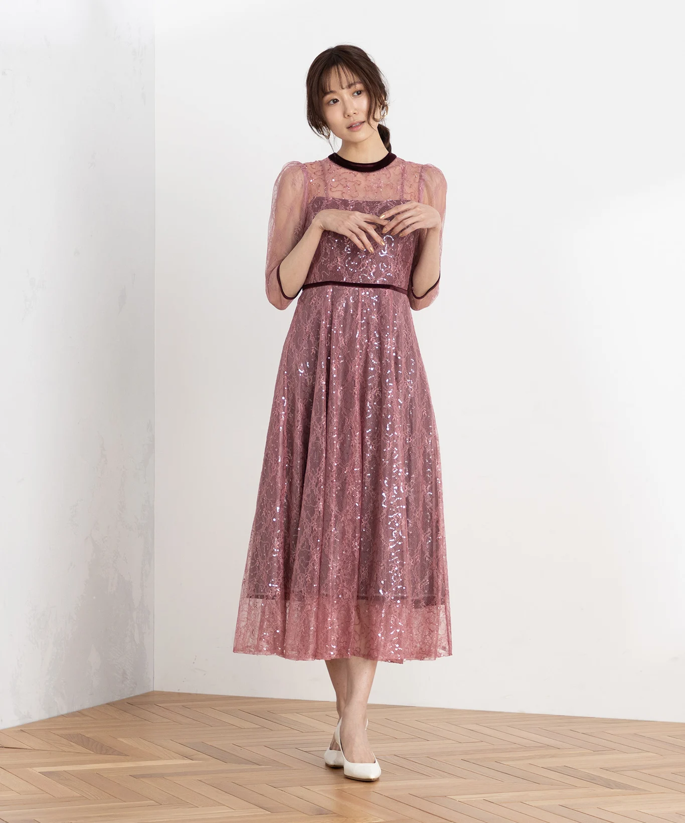 ロングドレスのお手入れと保管の方法